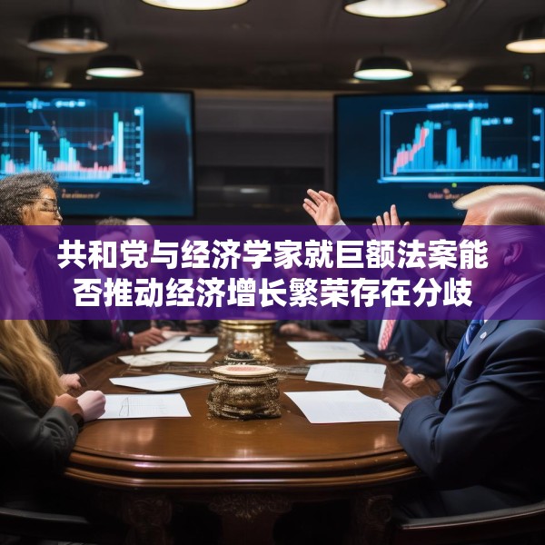 共和党与经济学家就巨额法案能否推动经济增长繁荣存在分歧