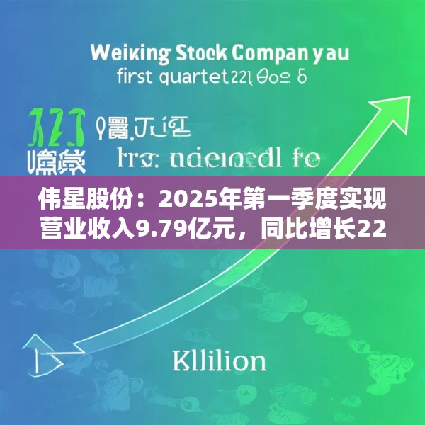 伟星股份：2025年第一季度实现营业收入9.79亿元，同比增长22.32%