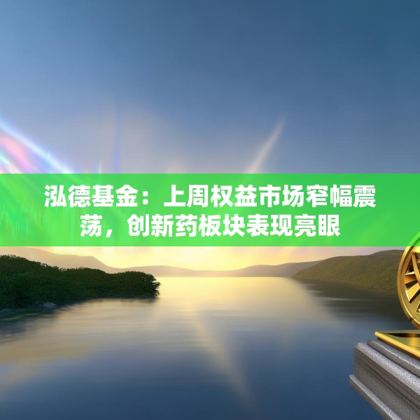 泓德基金：上周权益市场窄幅震荡，创新药板块表现亮眼