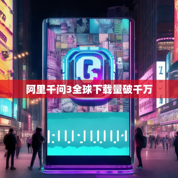 阿里千问3全球下载量破千万