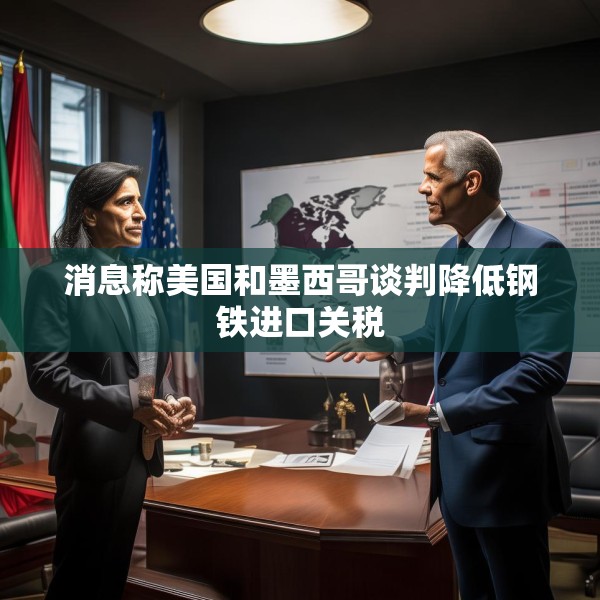 消息称美国和墨西哥谈判降低钢铁进口关税
