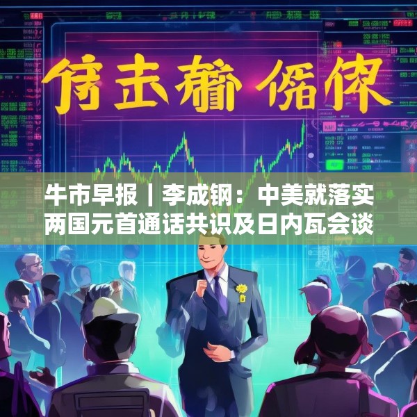 牛市早报｜李成钢：中美就落实两国元首通话共识及日内瓦会谈共识达成框架