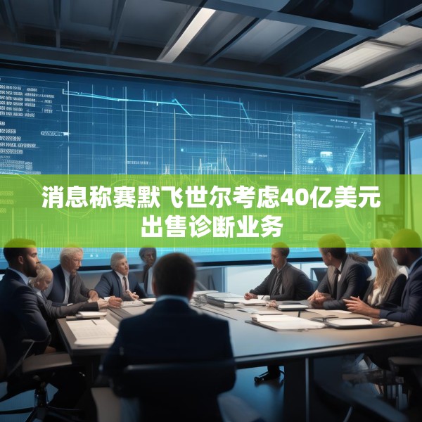 消息称赛默飞世尔考虑40亿美元出售诊断业务