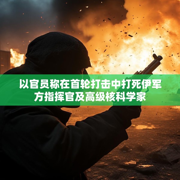 以官员称在首轮打击中打死伊军方指挥官及高级核科学家