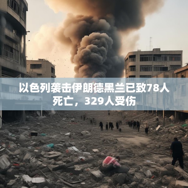 以色列袭击伊朗德黑兰已致78人死亡，329人受伤