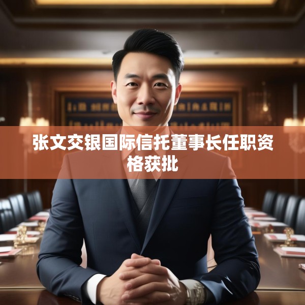 张文交银国际信托董事长任职资格获批