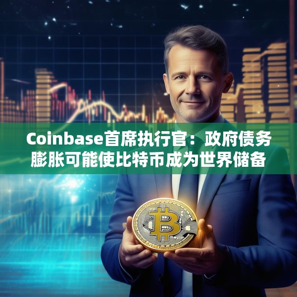 Coinbase首席执行官：政府债务膨胀可能使比特币成为世界储备货币