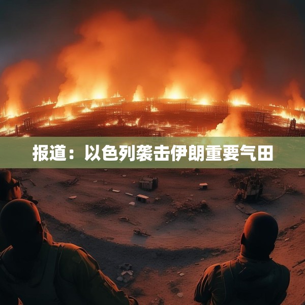 报道：以色列袭击伊朗重要气田