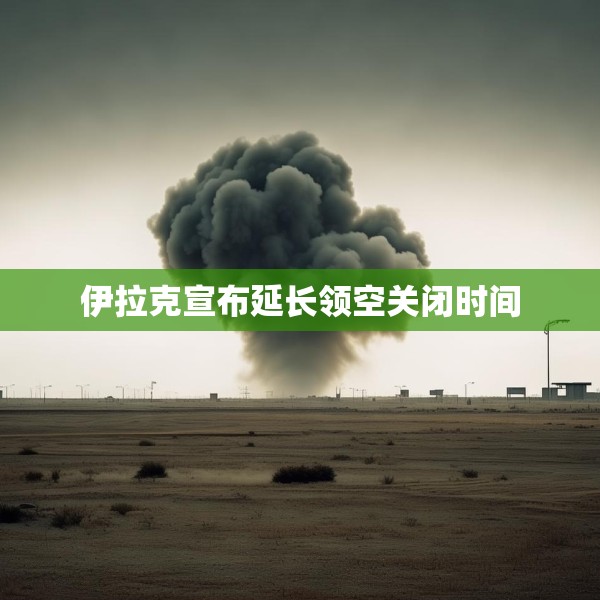 伊拉克宣布延长领空关闭时间