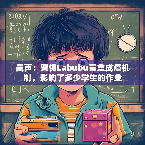 吴声：警惕Labubu盲盒成瘾机制，影响了多少学生的作业