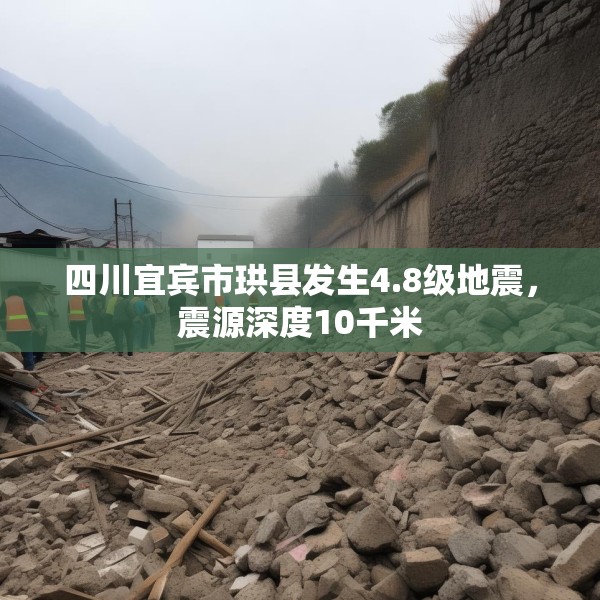 四川宜宾市珙县发生4.8级地震，震源深度10千米