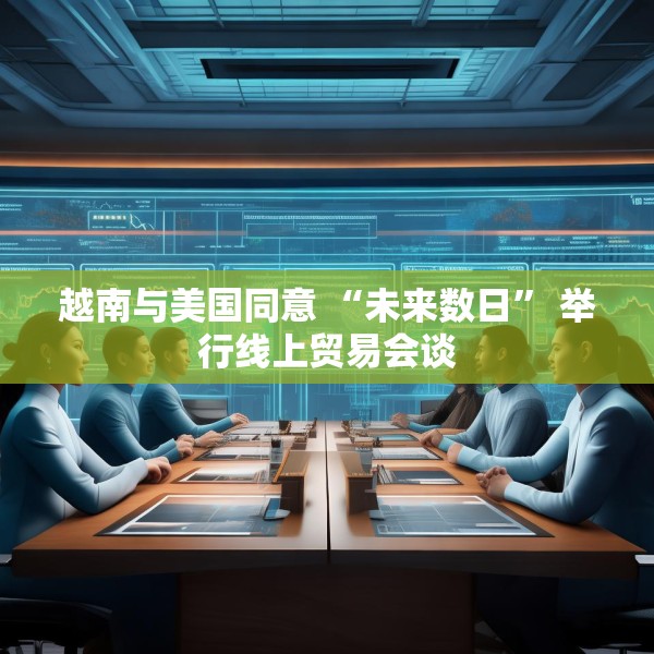 越南与美国同意 “未来数日” 举行线上贸易会谈