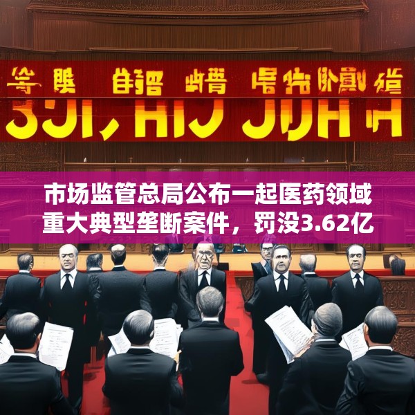 市场监管总局公布一起医药领域重大典型垄断案件，罚没3.62亿元