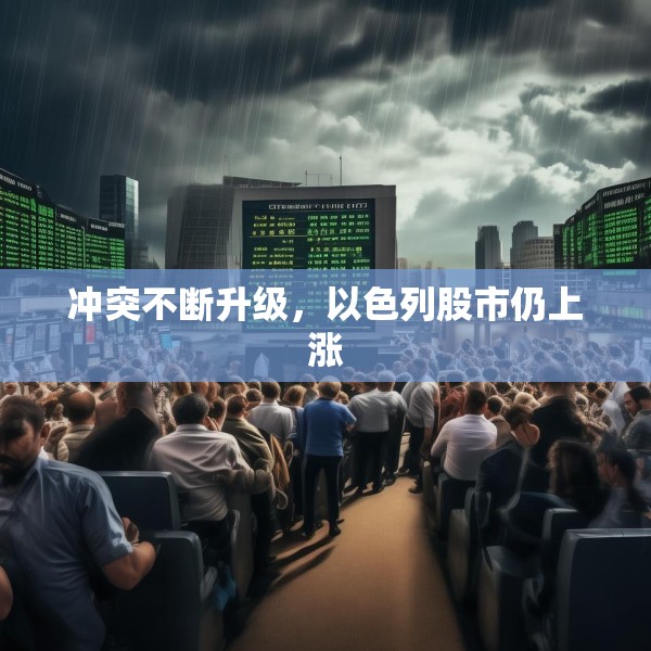 冲突不断升级，以色列股市仍上涨