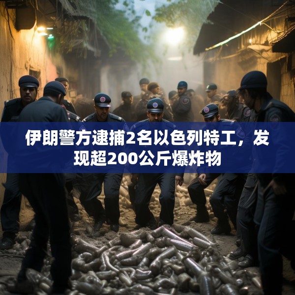 伊朗警方逮捕2名以色列特工，发现超200公斤爆炸物