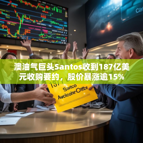 澳油气巨头Santos收到187亿美元收购要约，股价暴涨逾15%