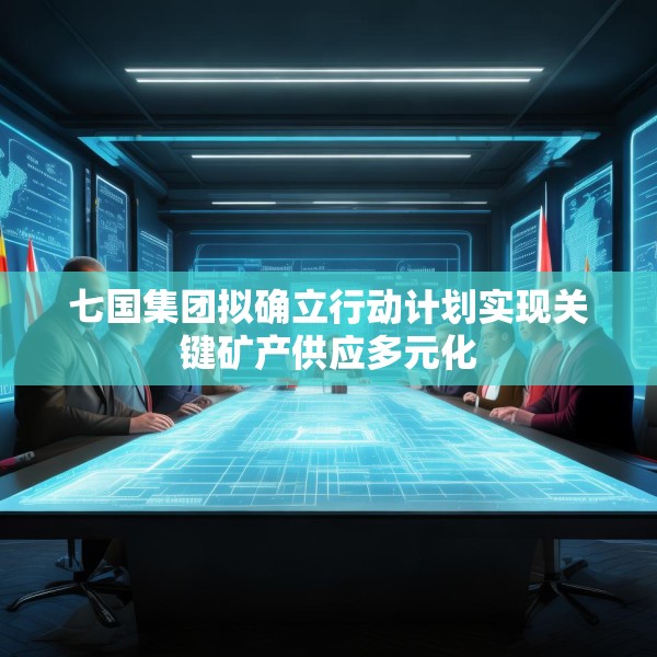 七国集团拟确立行动计划实现关键矿产供应多元化
