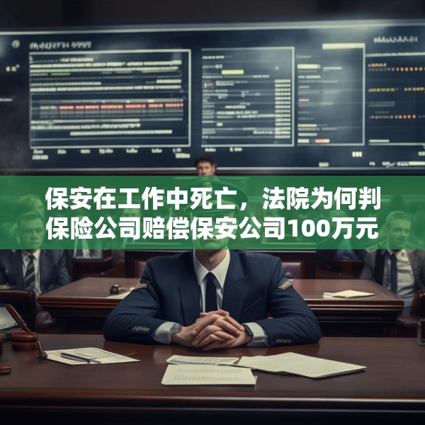 保安在工作中死亡，法院为何判保险公司赔偿保安公司100万元？
