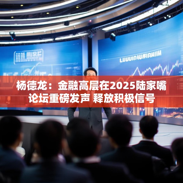 杨德龙：金融高层在2025陆家嘴论坛重磅发声 释放积极信号