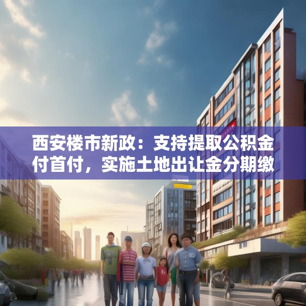西安楼市新政：支持提取公积金付首付，实施土地出让金分期缴纳