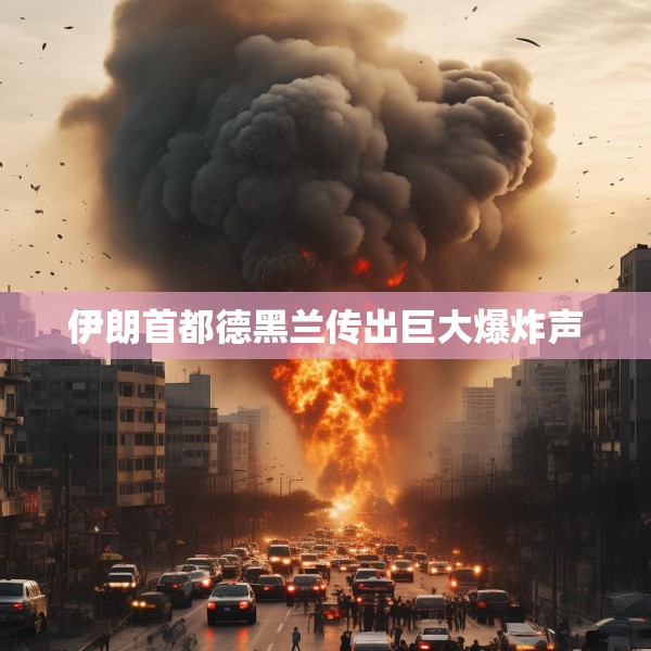 伊朗首都德黑兰传出巨大爆炸声