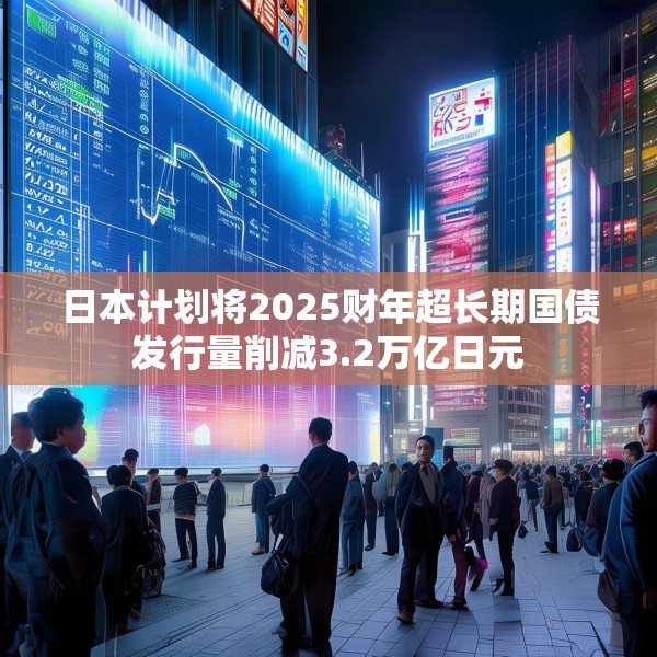 日本计划将2025财年超长期国债发行量削减3.2万亿日元