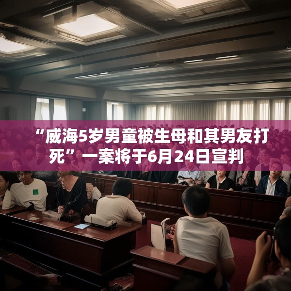 “威海5岁男童被生母和其男友打死”一案将于6月24日宣判