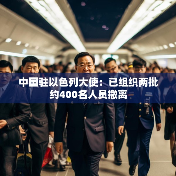 中国驻以色列大使：已组织两批约400名人员撤离