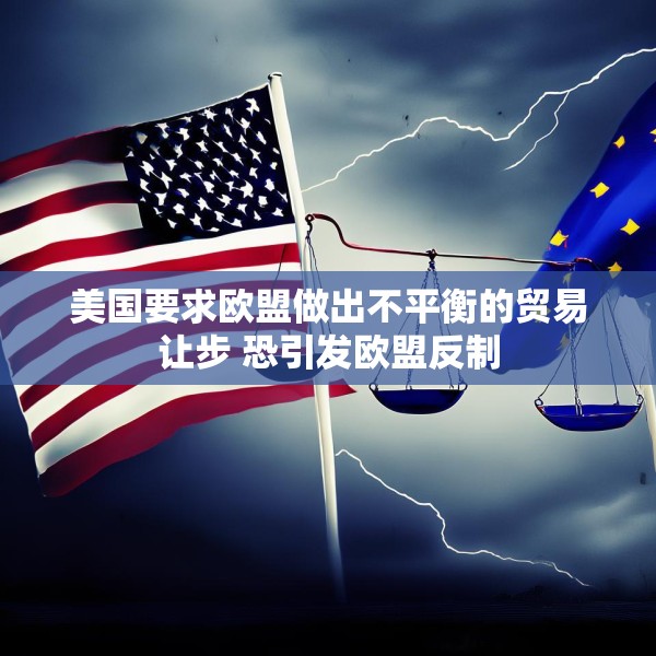 美国要求欧盟做出不平衡的贸易让步 恐引发欧盟反制