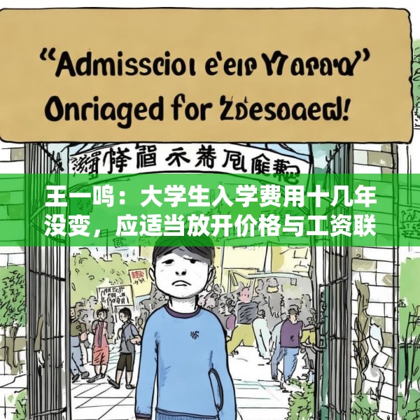 王一鸣：大学生入学费用十几年没变，应适当放开价格与工资联动