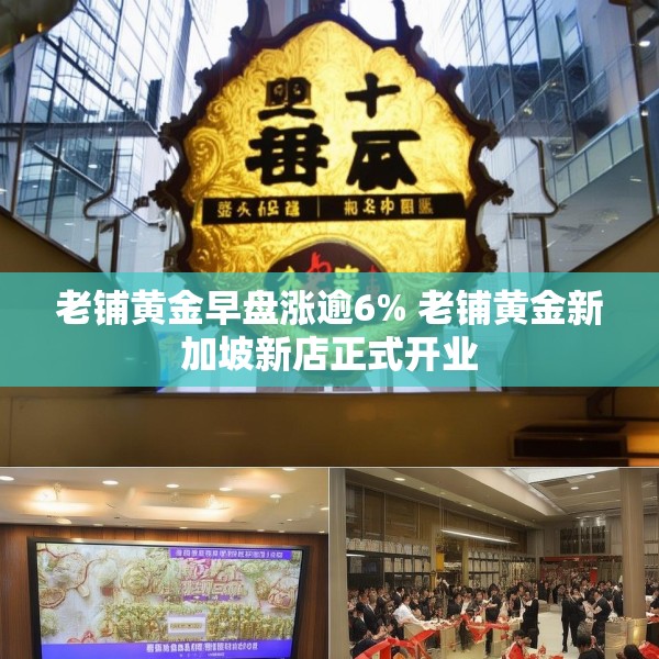 老铺黄金早盘涨逾6% 老铺黄金新加坡新店正式开业