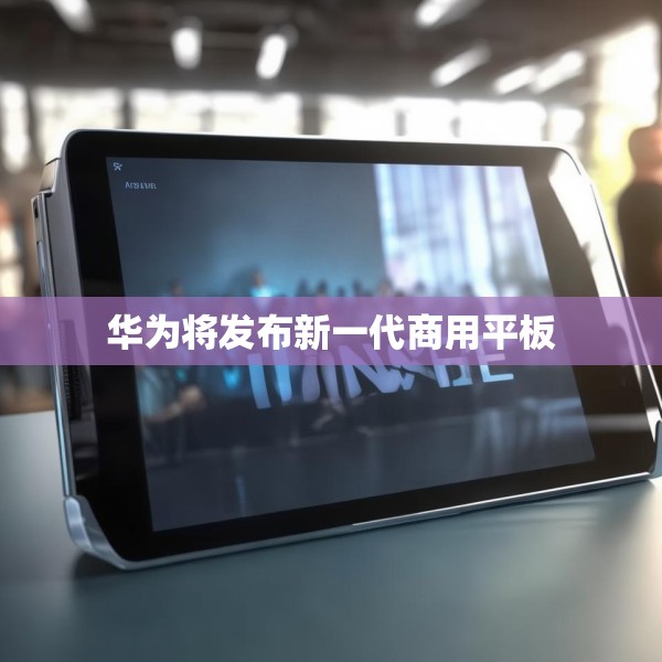 华为将发布新一代商用平板