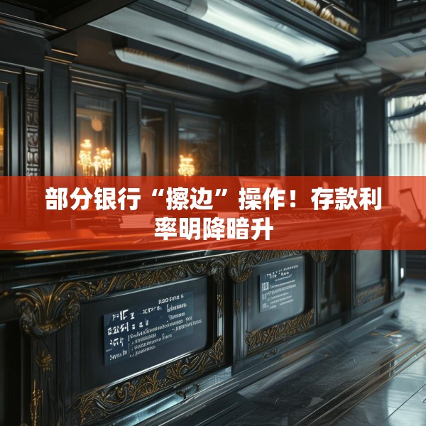 部分银行“擦边”操作！存款利率明降暗升