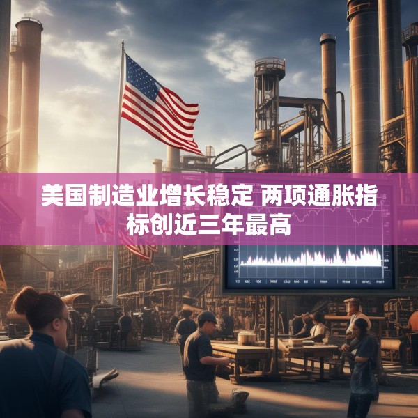 美国制造业增长稳定 两项通胀指标创近三年最高