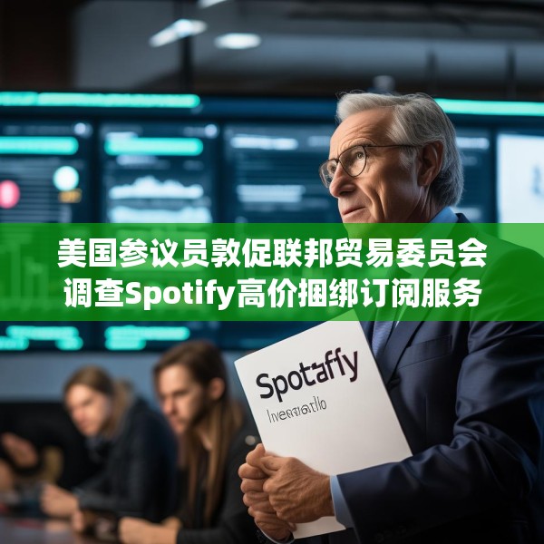 美国参议员敦促联邦贸易委员会调查Spotify高价捆绑订阅服务