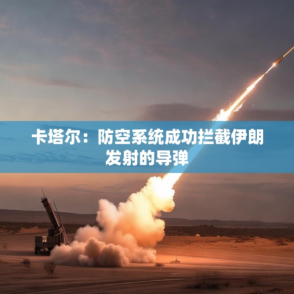 卡塔尔：防空系统成功拦截伊朗发射的导弹
