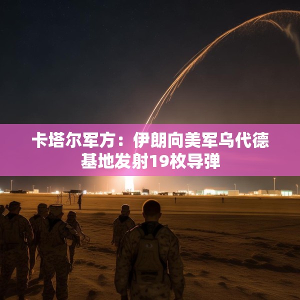卡塔尔军方：伊朗向美军乌代德基地发射19枚导弹