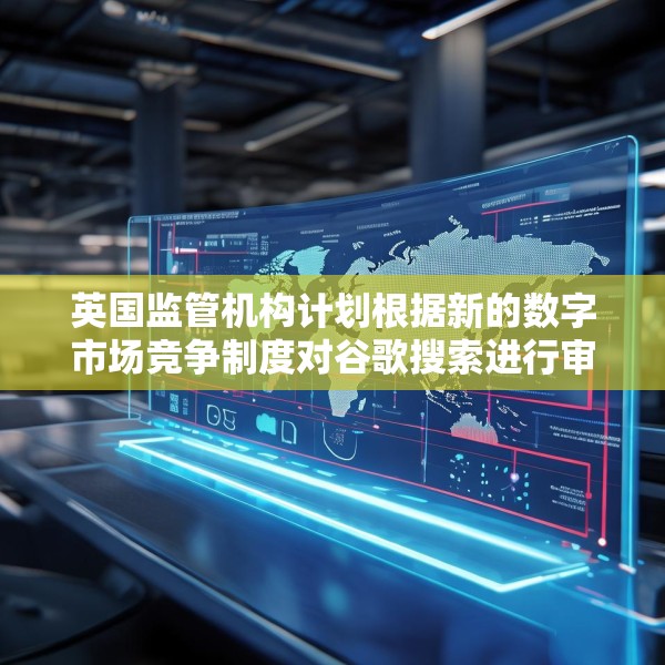 英国监管机构计划根据新的数字市场竞争制度对谷歌搜索进行审查