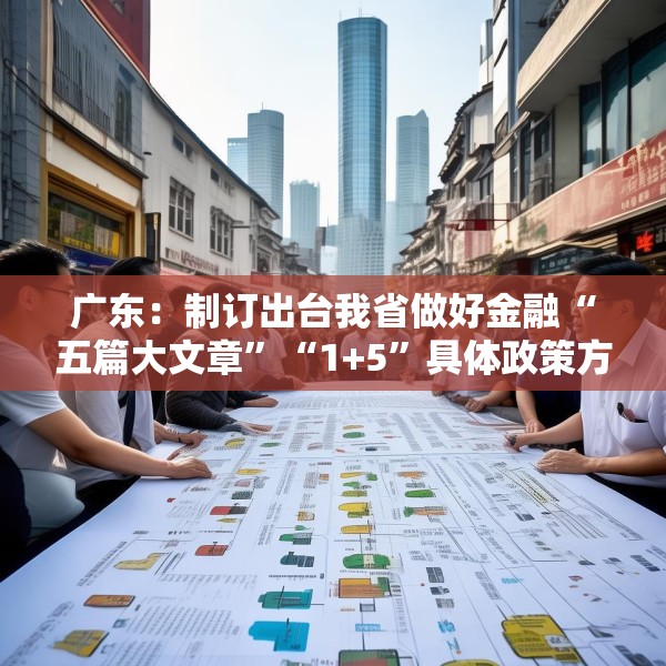 广东：制订出台我省做好金融“五篇大文章”“1+5”具体政策方案