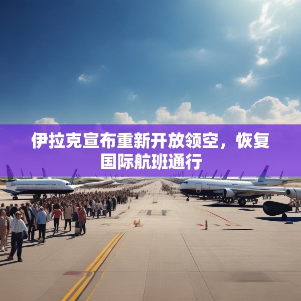 伊拉克宣布重新开放领空，恢复国际航班通行