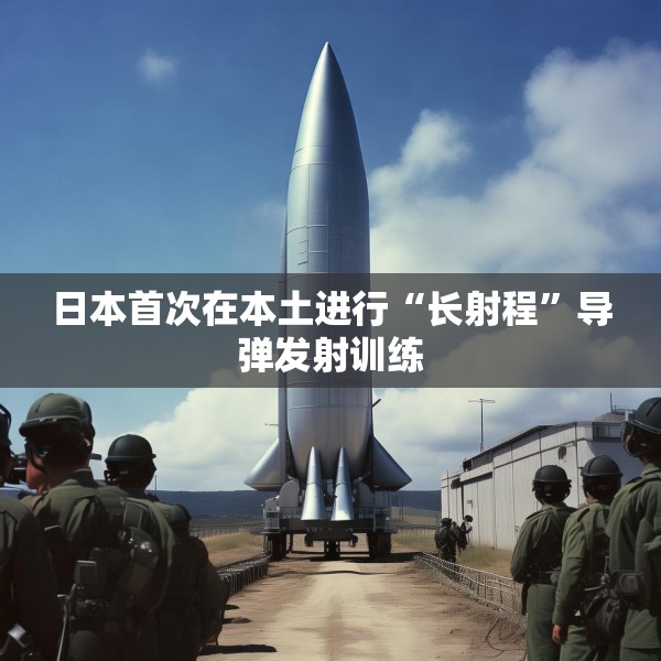日本首次在本土进行“长射程”导弹发射训练