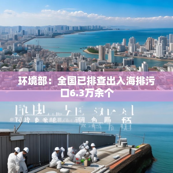 环境部：全国已排查出入海排污口6.3万余个