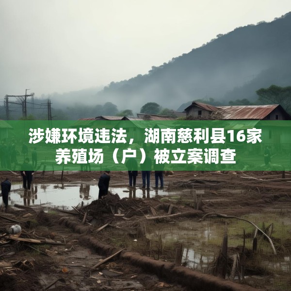 涉嫌环境违法，湖南慈利县16家养殖场（户）被立案调查