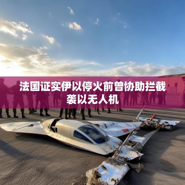 法国证实伊以停火前曾协助拦截袭以无人机