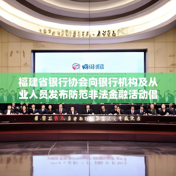 福建省银行协会向银行机构及从业人员发布防范非法金融活动倡议