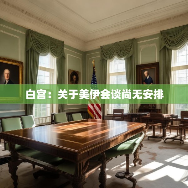 白宫：关于美伊会谈尚无安排