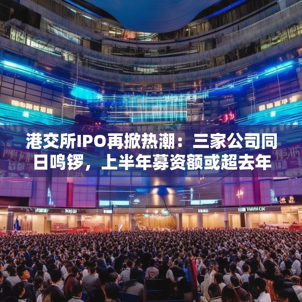 港交所IPO再掀热潮：三家公司同日鸣锣，上半年募资额或超去年全年