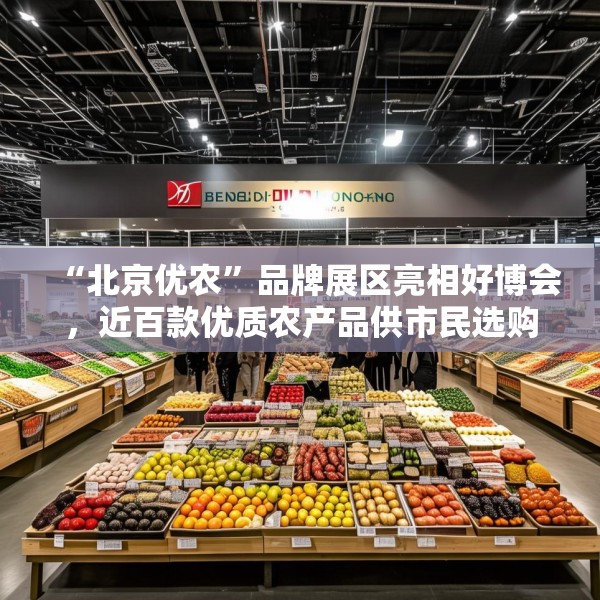 “北京优农”品牌展区亮相好博会，近百款优质农产品供市民选购