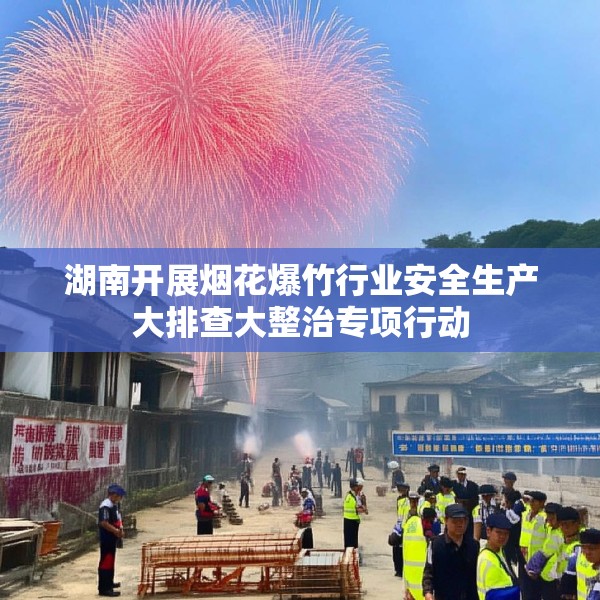 湖南开展烟花爆竹行业安全生产大排查大整治专项行动