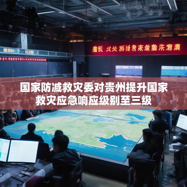 国家防减救灾委对贵州提升国家救灾应急响应级别至三级